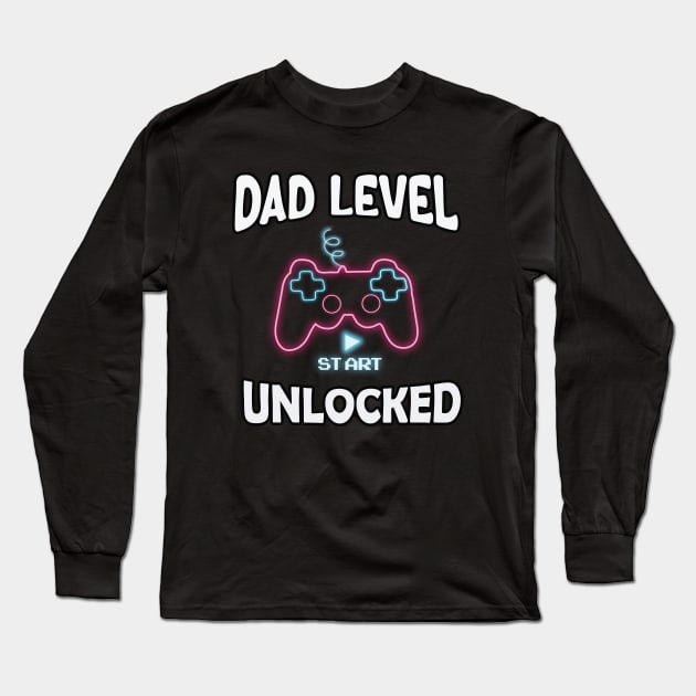 DAD LEVEL UNLOCKED Long Sleeve T-Shirt by SCOTT CHIPMAND